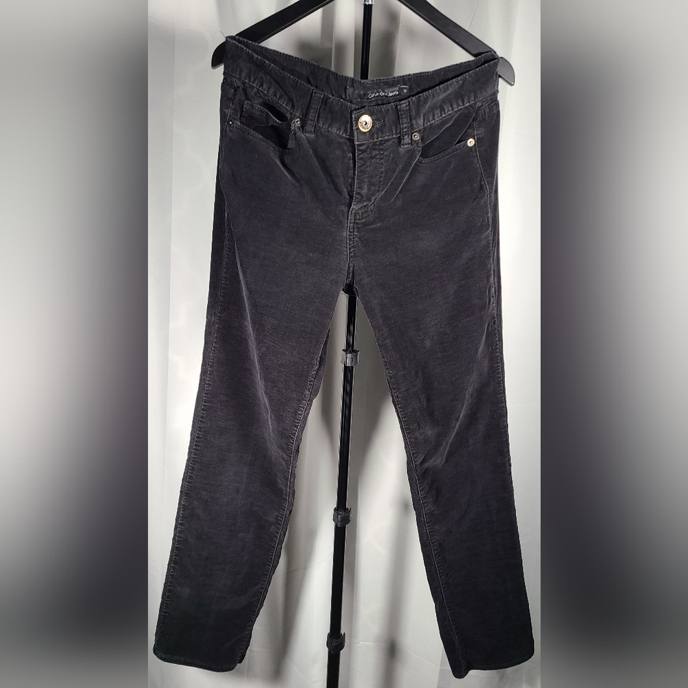 Calvin Klein Jeans Women's Dark Brown Straight Leg Jeans